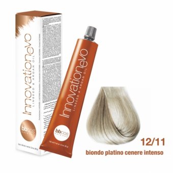 Bbcos - Vopsea de Par Innovation Evo 100ml (12/11 Super High Lift Intense Ash Blond)