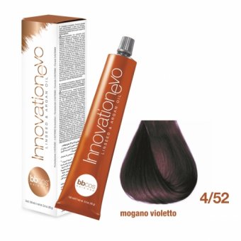 Bbcos - Vopsea de Par Innovation Evo 100ml (4/52 - Violet Mahogany )