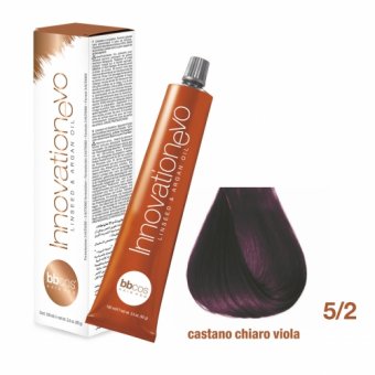 Bbcos - Vopsea de Par Innovation Evo 100ml (5/2 - Violet Light Brown )