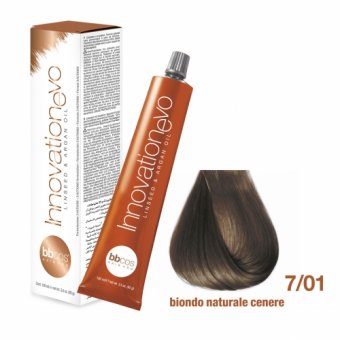 Bbcos - Vopsea de Par Innovation Evo 100ml (7/01 - Ash Natural Blond )