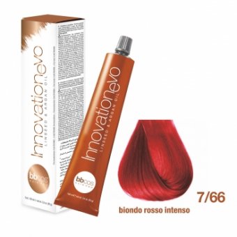 Bbcos - Vopsea de Par Innovation Evo 100ml (7/66 - Deep Red Blond )