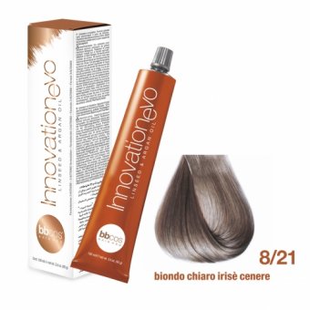 Bbcos - Vopsea de Par Innovation Evo 100ml (8/21 - Light Violet Ash Blond)