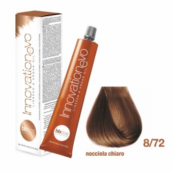 Bbcos - Vopsea de Par Innovation Evo 100ml (8/72 - Light Hazel )