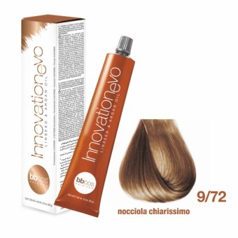 Bbcos - Vopsea de Par Innovation Evo 100ml (9/72 - Very Light Hazel )