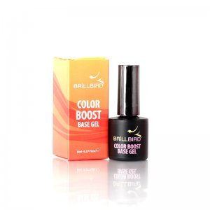 Bond Gel Rubber Color Boost Alb  8ml