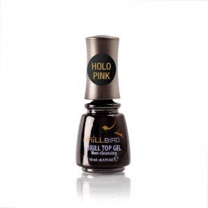 Brill Top Gel Holo Pink 15ml