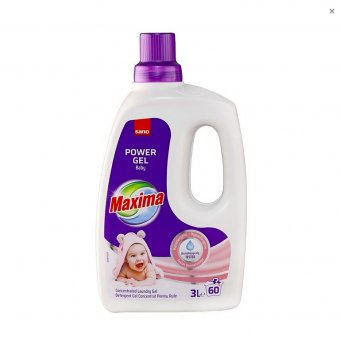 Detergent de rufe Sano Maxima Power Gel Baby (60sp) 3L