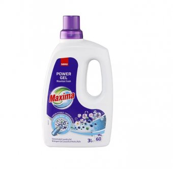 Detergent de rufe Sano Maxima Power Mountain Fresh (60sp) 3L