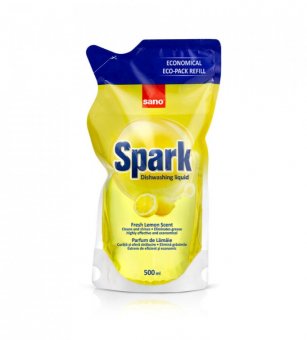 Detergent de vase Sano Spark Lamaie 500 ml rezerva