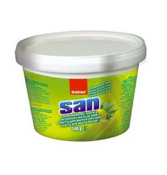 Detergent Vase Sano San Pasta Lemon Aloe Vera 500G
