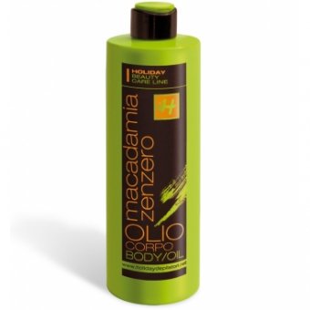 Holiday - Ulei de Corp cu Extract de Ghimbir si Ulei de Macadamia (500ml)