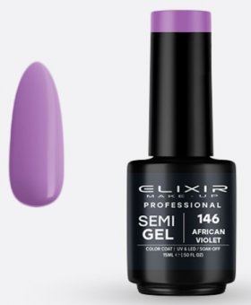 Oja semipermanenta Elixir 146 African Violet 15 ml