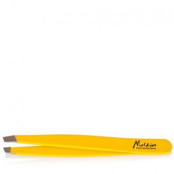 Penseta Inox Oblica Galbena 95Mm