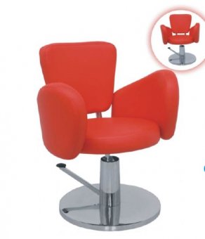 Scaun coafor rosu SNA341