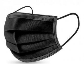 Set 50 masti negre unica folosinta3straturi/3pliuri