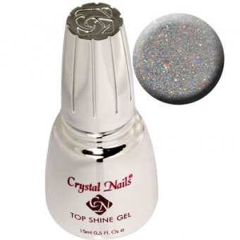 Top Shine Gel Holo Silver 15ml