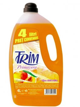 Trim Sapun Lichid Trim Primavera, cu Piersici, 4 l