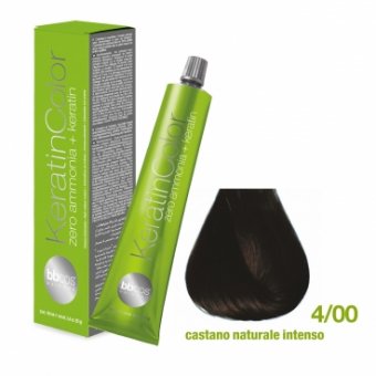 Vopsea de Par Keratin Color (4/00- Castano Naturale Intenso)