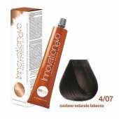 Bbcos - Vopsea de Par Innovation Evo 100ml (4/07 - Natural Brown Tobacco )