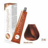 Bbcos - Vopsea de Par Innovation Evo 100ml (7/4 - Copper Blond )