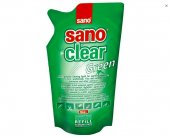 Detergenti geamuri Sano Clear Green - Rezerva Economica 750 ml