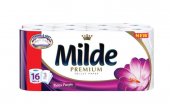 MILDE Hartie igienica Premium Relax Purple 16 role, 3 straturi
