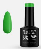 Oja semipermanenta Elixir 1035 Lime Green 8ml