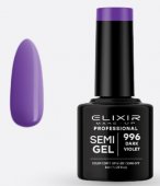 Oja semipermanenta Elixir 996 Dark Violet 8ml